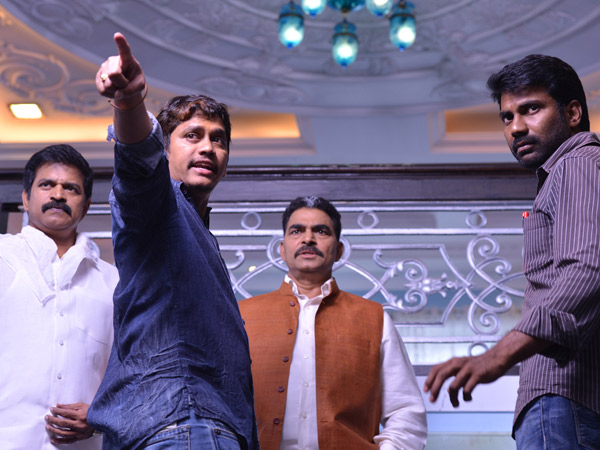 Santosh Srinivas With Sayaji Shinde, Brahmaji