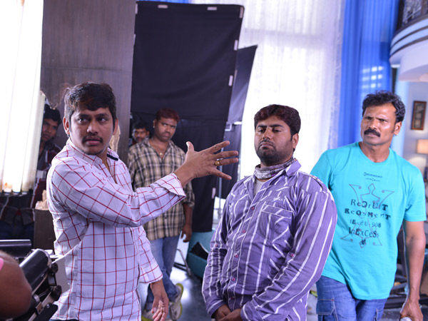 Santosh Srinivas With Rabhasa Team