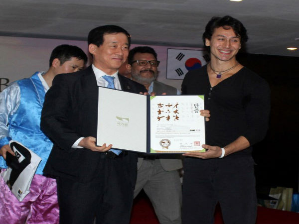 Tiger Shroff Gets Black Belt