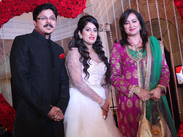 Sumalatha at the wedding
