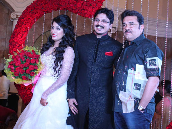 Vishweshwar Bhat at the reception