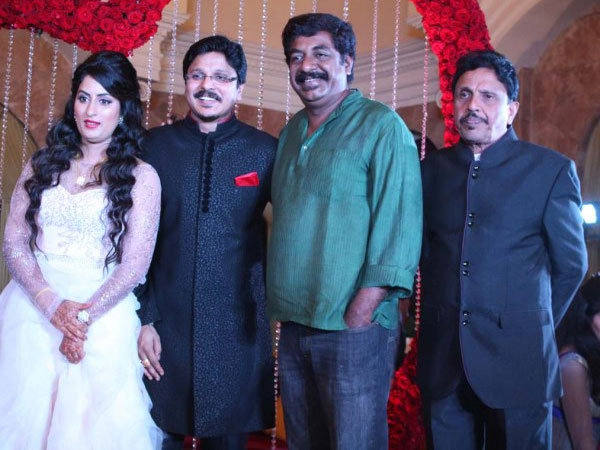 Yogaraj Bhat at the reception