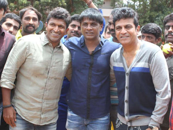 Rajkumar Brothers with Duniya Vijay
