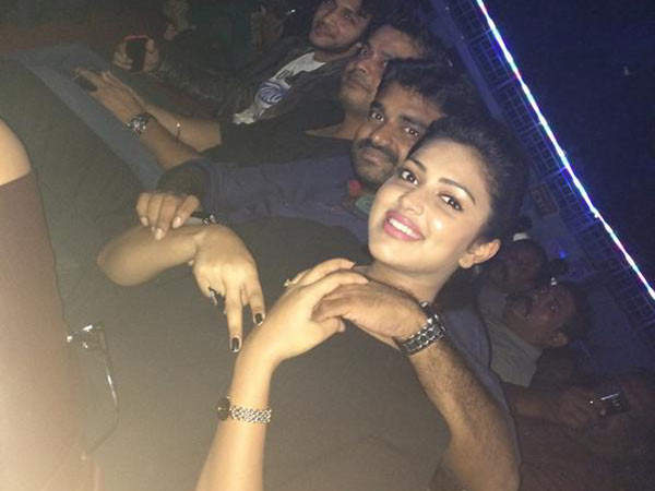 Amala Paul With Vijay At I Audio Release