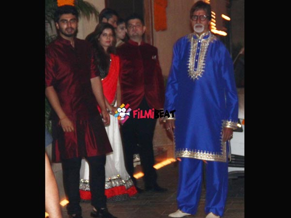Sr Bachchan With Arjun Kapoor