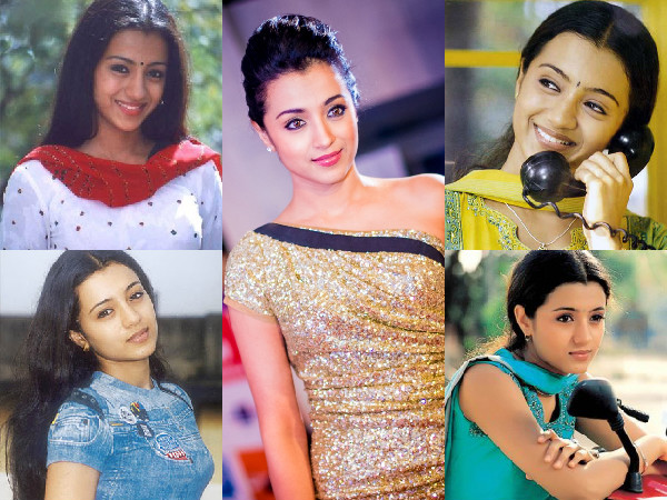 Trisha Krishnan Then And Now